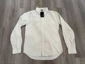 Buck Mason Shirt Pumice Pinwale Corduroy One Pocket Work Shirt NWT XS